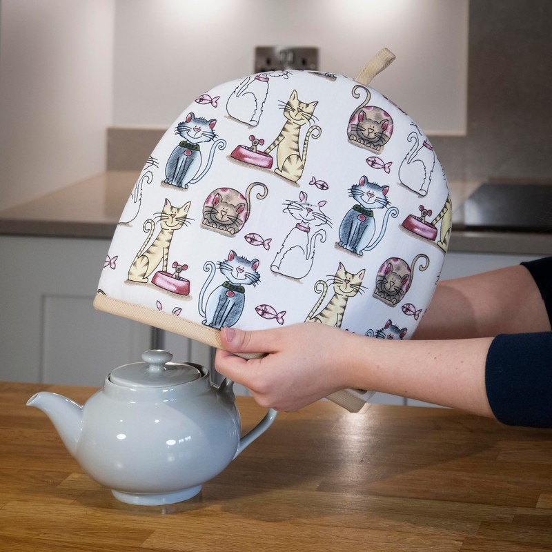 SPOTTED DOG GIFT COMPANY Tea Cosy, Cotton Teapot Warmer with
