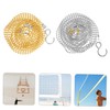 GRIRIW 2Pcs Volleyball Net Measure Chain Equipment for Accurate Volleyball