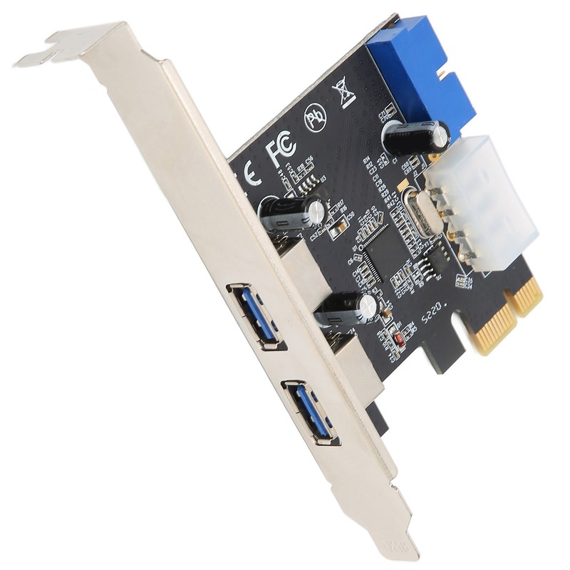 PCIE to USB3.0 Expansion Card 2 Ports High Speed Stable