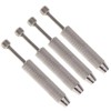 4pcs 3/4-Prong Spring Loaded Diamond Gemstone Bead Pick Up Tools
