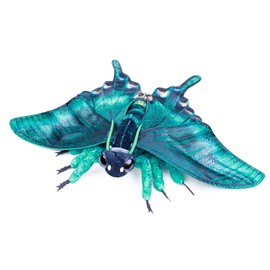 Tiny Heart Green Belt Dying Plush Animal, Simulation Dovetail Butterfly Plush Toy, Realistic Green Butterfly Plush Home Decoration Toy, Suitable for Boys and Girls 10.6 Inches