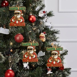67 Meme Christmas Ornament - Funny Stocking Stuffer for Teens, Santa Claus Holiday Decor 2025