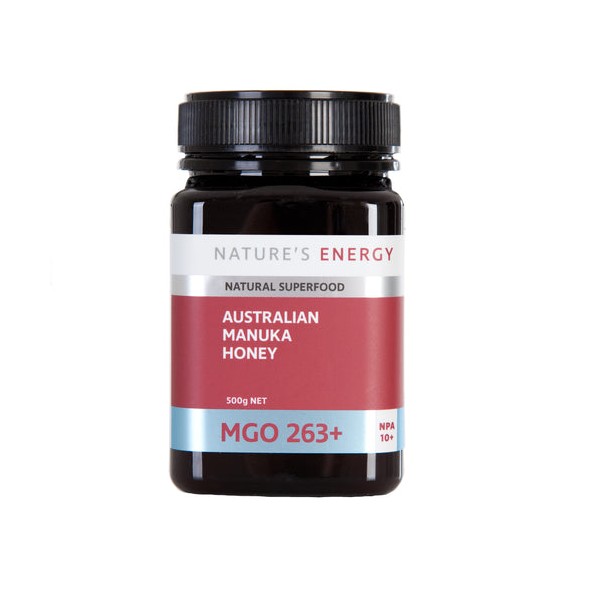 Nature's Energy Australian Manuka Honey MGO 263+ 500g