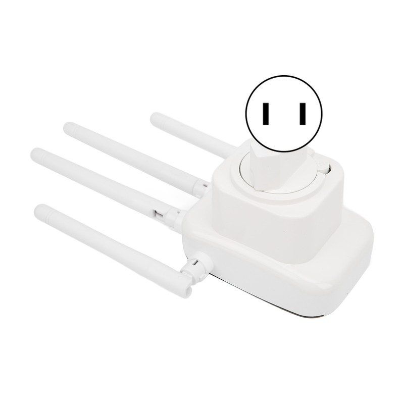 WiFi Range Extender 300Mbps 4 Antennas Wireless Signal Repeater Amplifier