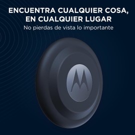 motorola Moto Tag Azul, Tag localizador con Google Find my Device, Encuentra Cualquier Cosa en Cualquier Lugar
