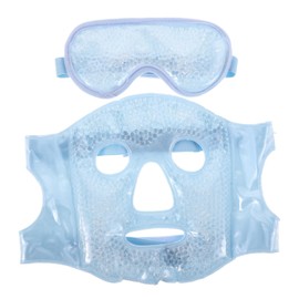 Healeved Ice Face Mask And Cooling Eye Mask Cooling Hot Eye Face Compress For Eyes Dark Circles Sleeping Pressure Headaches Skin Care
