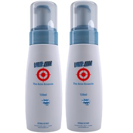 BumpKilla Acne Treatment For Sensitive Skin - 80% of Acne Gone in 4 Weeks. (Double Bottle)
