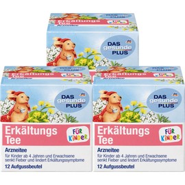 Herbal Common Cold Tea for Children 3 packs x 18 g, Mivolis/Germany