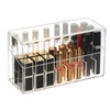 ELLDOO Rollerball Perfume Organizer, 24 Spaces Clear Acrylic Perfume Storage