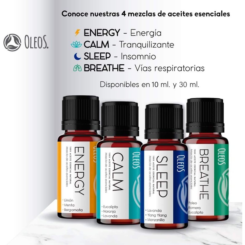 Aceite esencial relajante 10ml – Eucalipto, Lavanda y Naranja Vida