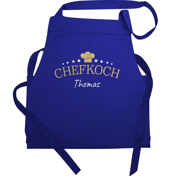 Geschenk mit Namen personalisiert by Shirtracer - Apron - Cooking