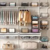 Jakyitvi Stackable Closet Organizers and Storage Bins 4 Pack, Sturdy