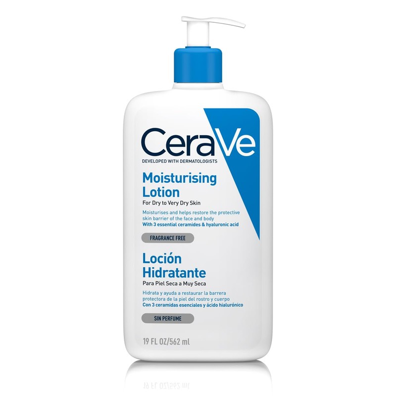 CeraVe Loción Hidratante 562ml Hidrante diario para rostro y cuerpo