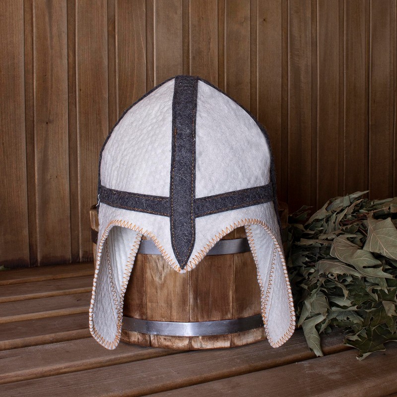 ASKOLD Wool Sauna Hat Viking Finnish Sauna Hat - Russian