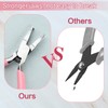LEONTOOL Mini Split Ring Pliers for Jewelry Making 5 Inches