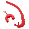 Dry Snorkel Full Silicone Soft Portable with Storage Box Snorkel