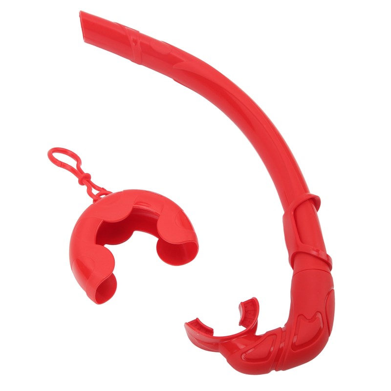 Dry Snorkel Full Silicone Soft Portable with Storage Box Snorkel