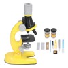 Kids Microscope Kit LED 1200X Microscope with Specimen Slides Science