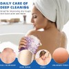 5 Pieces African Net Sponge,Exfoliating Net African Bath Sponge, Exfoliating