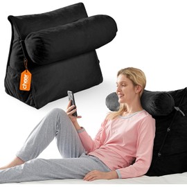 Cojín Wedge Extra Large Cheer Collection – Soporte lumbar y cuello ajustable