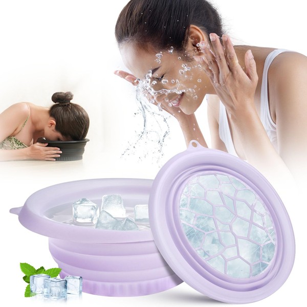 Facial Cold Plunge Bowl, Cold Vagus Nerve Stimulator Ice Bowl