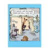 NobleWorks - 1 Funny Get Well Card with Envelope -