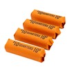 Quarter Flat Coin Wrappers, Solid Bundle of 100