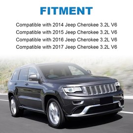 JDMON 6pcs Fuel Injectors Compatible with Jeep Cherokee 3.2L V6 2014 2015 2016 2017 Replacement for FJ1267, 0280158313, 4627794AA