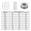 sourcing map F5-10M Thrust Ball Bearing 5mm x 10mm x