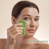 Multipurpose Jade Green Handmade Massage Comb Full Relaxing Massage Scalp