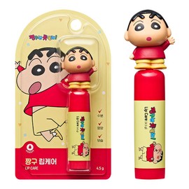 Atex 짱구 캐릭터 유아 립케어 어린이 키즈립밤 4.5g 2개입 Shinchan Character Baby Lip Care Kids Lip Balm 4.5g 2pcs