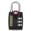 ETRONIC T6 TSA-Approved Lock TSA Open Alert Indicator Resettable Combination