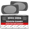 Quick, E-Z to Install Replacement Speaker Grilles for Toyota Camry