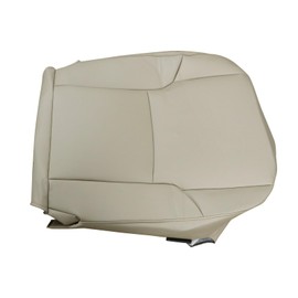 SecosAutoparts Passenger Side Bottom Leather Seat Cover Compatible with Toyota 4Runner Limited 2003 2004 2005 2006 2007 2008 2009 Tan