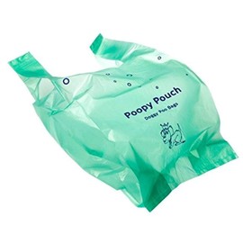 Tie-Handle Pet Waste Bags, Lemon Scented, 400/Roll, Model Number: SD-6-400