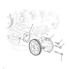 GM 12643517 Vacuum Pump Belt 2015-20 Escalade Suburban Tahoe Yukon Sierra Silverado