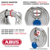 ABUS 24IB/70 Diskus Storage Padlock with 2 Keys for Outdoor,