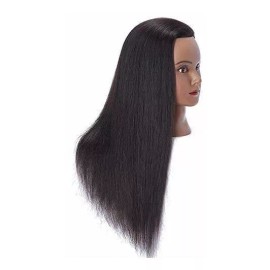 Hairlink Maniqui Cabeza Cabello Natural 2# Negro 66 Cm Hairlink