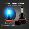 SHENKENUO For Tahoe 2007-2014 - 6X 8000K LED Headlights Fog