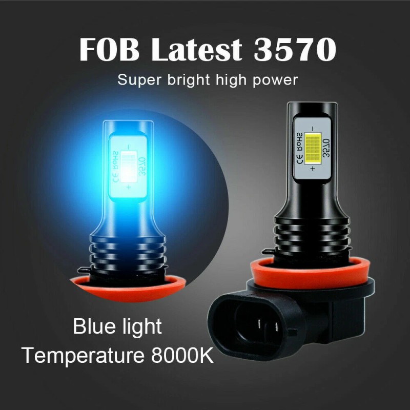 SHENKENUO For Tahoe 2007-2014 - 6X 8000K LED Headlights Fog