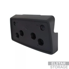 Perfit Liner Front Bumper License Plate Bracket Holder Kit Fit 07-13 GMC Sierra 1500 Denali