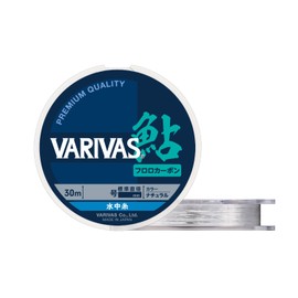 VARIVAS Fluorocarbon Water Thread, 98.8 ft (30 m), Natural 0.3