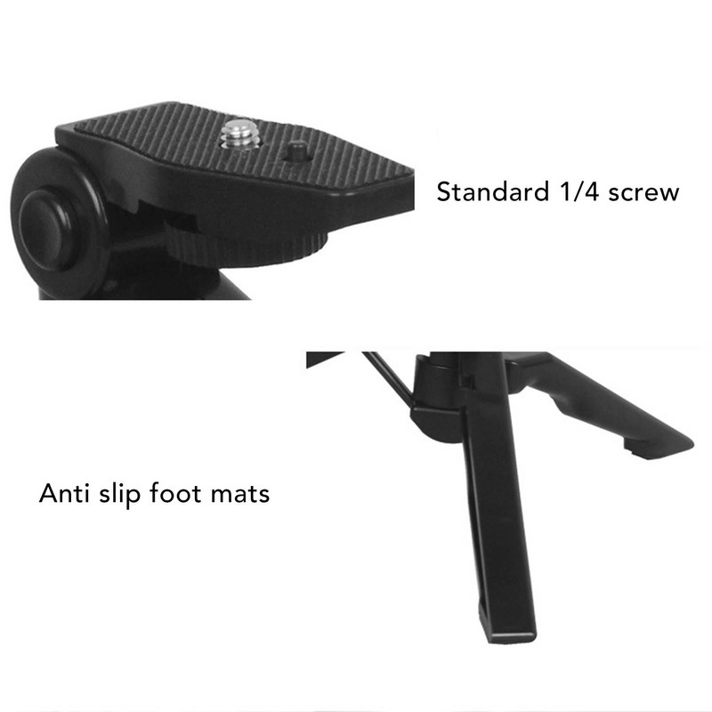 LED Video Light On Camera Accessories Kit Bundle Includes LED