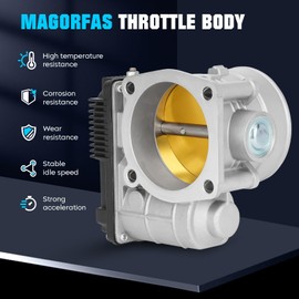 Electronic Throttle Body Compatible with INFINITI FX35 V6 3.5L 2003-2008, G35 03-2007, I35 2002-2004, M35 2006-08, for Nissan Altima 02-06, Murano 03-08, for 16119-8J103 16119-8J101