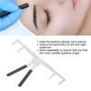 Microblading Eyebrow Mapping Kit Stainless Steel Eyebow Ruler Mapping String