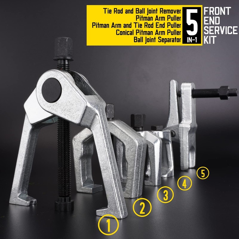 KOOPOOL Ball Joint Separator, Pitman Arm Puller, Tie Rod End