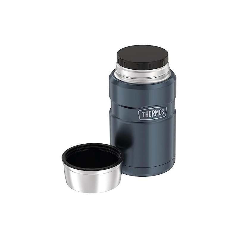 Thermos 710ml Stainless King Vacuum Insulated Food Jar - Slate