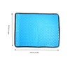 Gel Seat Cushion Antislip Foldable Fast Cooling Ergonomic Design Seat