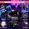 FranFusion Inflatable Pink Gaming Chair for Kids & Teens with
