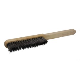 Lessmann Fine Brush Length 225 mm, Stainless Steel Wire Wavy Wire Brush